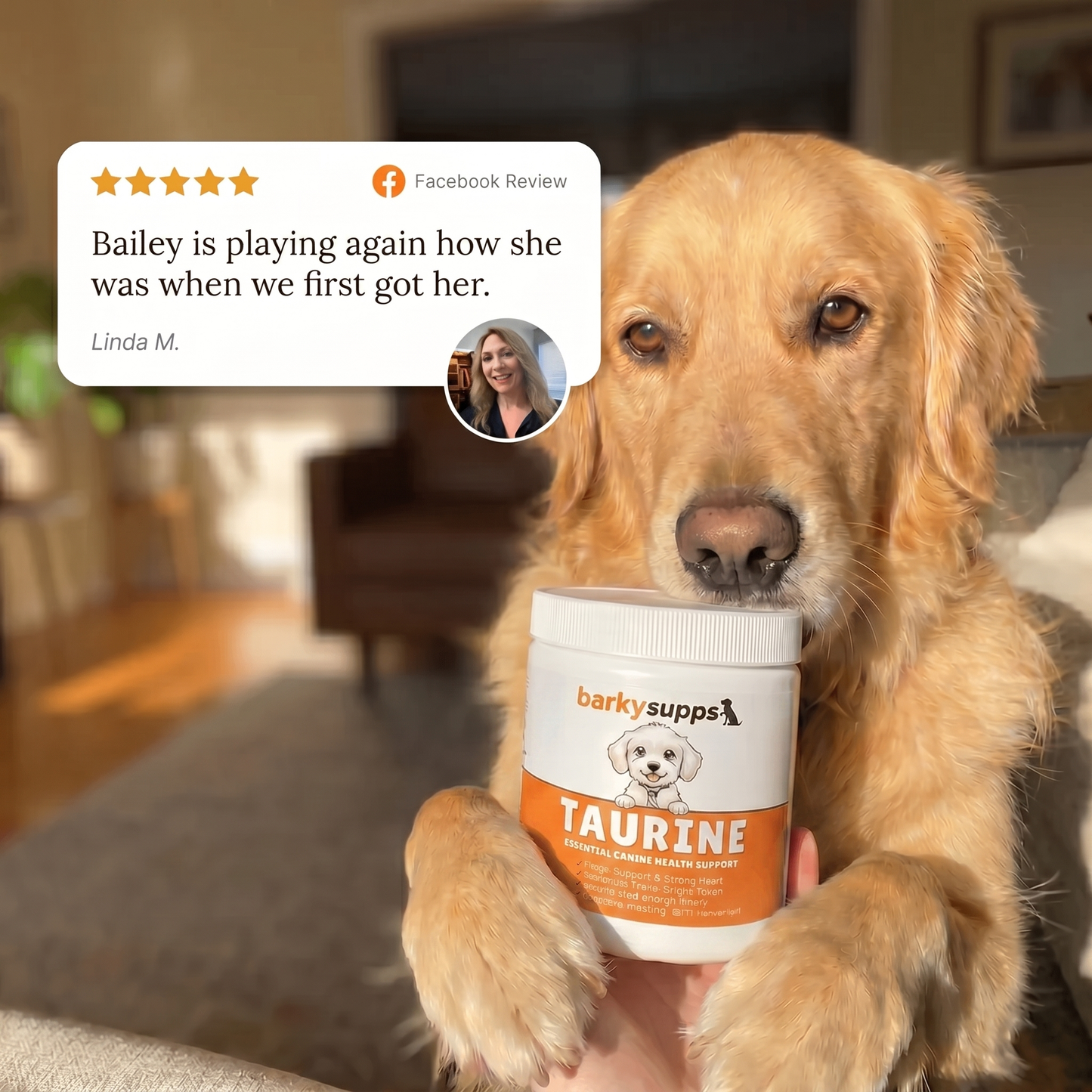 Stop The Decline In Your Dog With BarkySupps™ Taurine