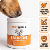 Stop The Decline In Your Dog With BarkySupps™ Taurine